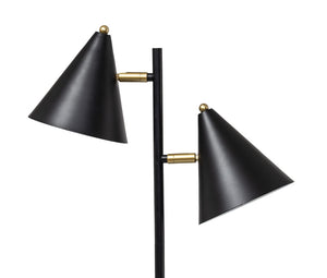 Liliet Metal Table Lamp - Black