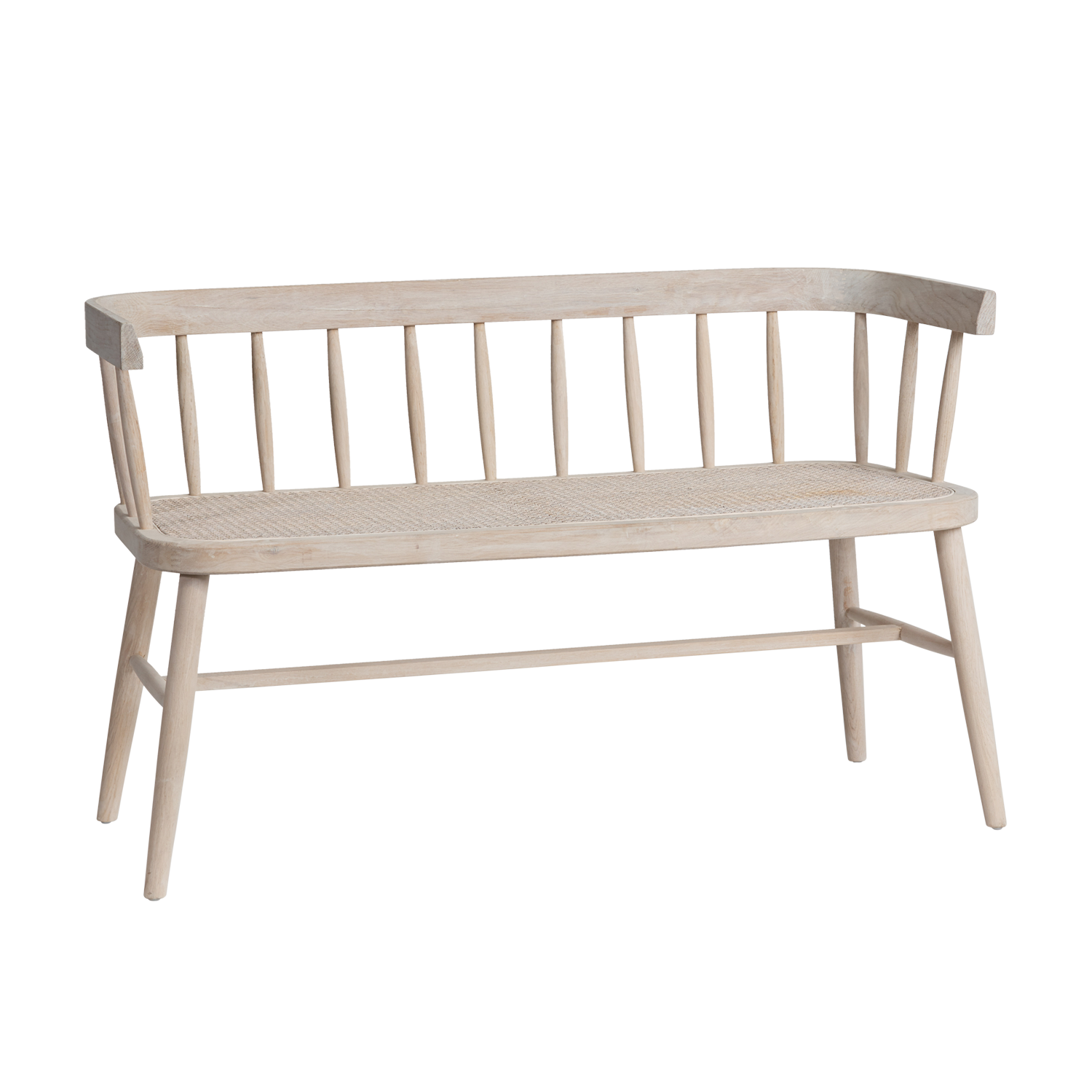 Selby Rattan Bench Seat - Natural