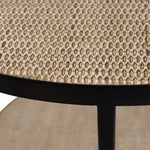 Load image into Gallery viewer, Manhattan Rattan Round Side Table - Black
