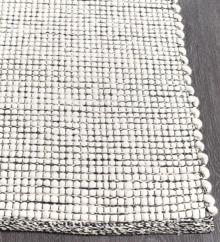 Marcus Hand Made Wool Rug - Grey