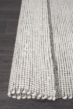 Load image into Gallery viewer, Marcus Hand Made Wool Rug - Grey
