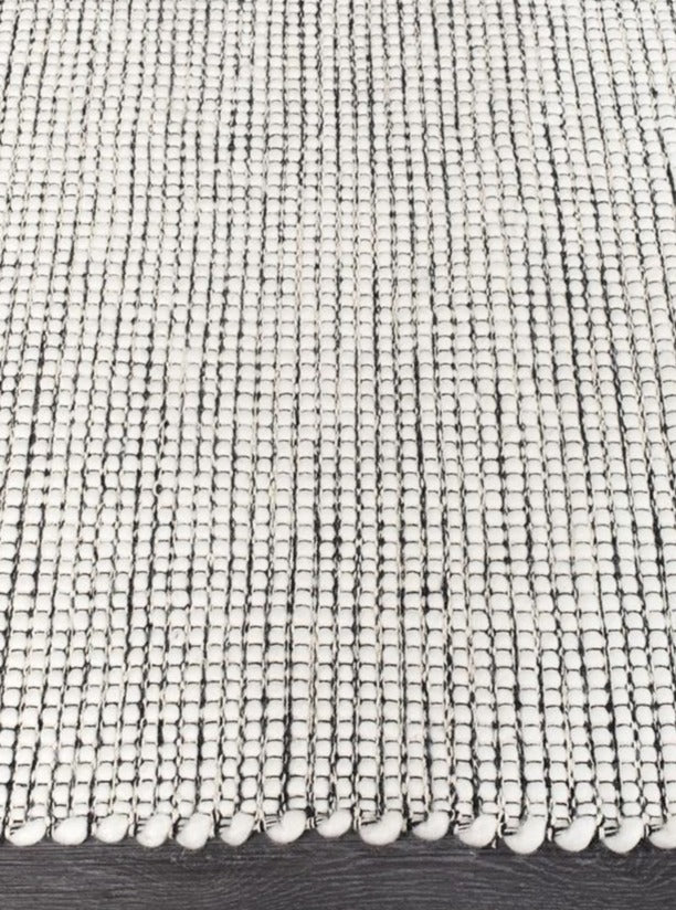 Marcus Hand Made Wool Rug - Grey