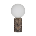 Load image into Gallery viewer, Medina Brown Marble Table Lamp
