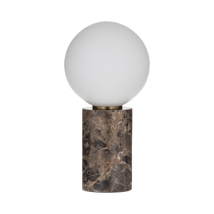 Medina Brown Marble Table Lamp