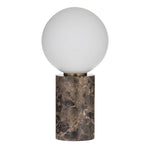 Load image into Gallery viewer, Medina Brown Marble Table Lamp
