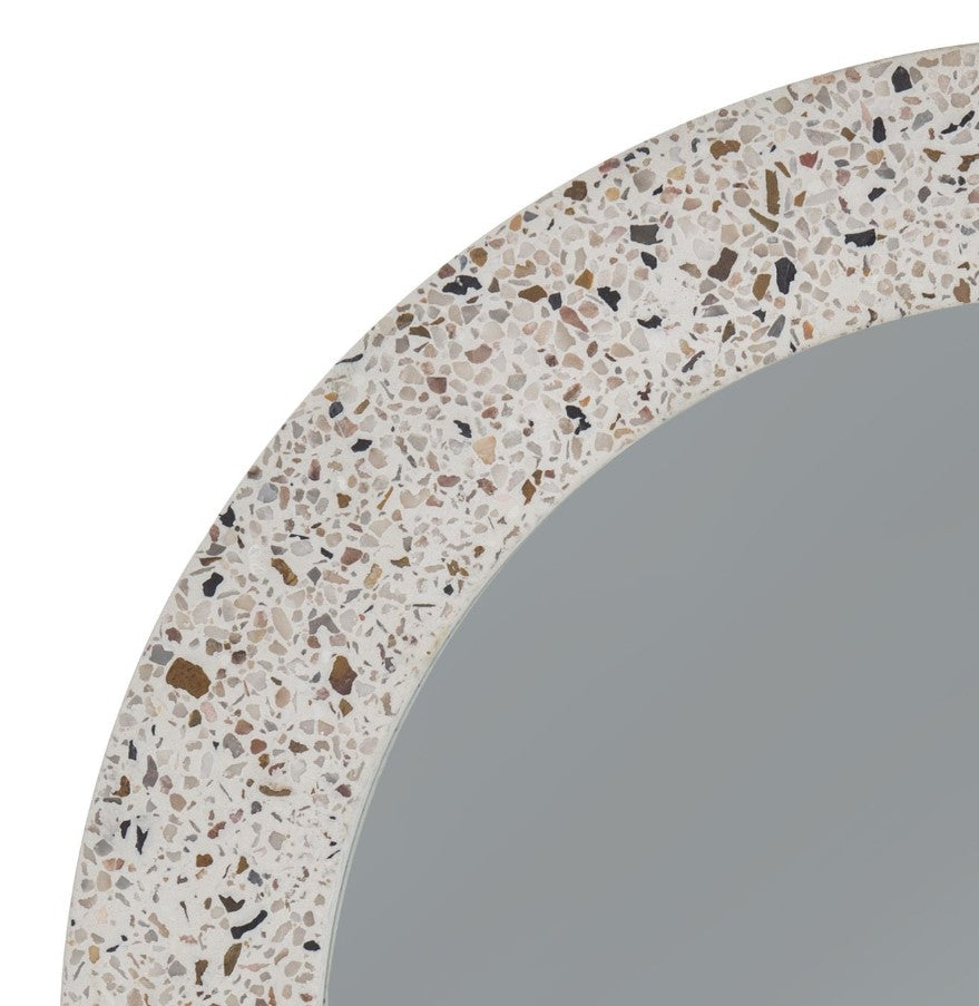 Noriel Terazzo 40x50cm Arch Mirror - Confetti