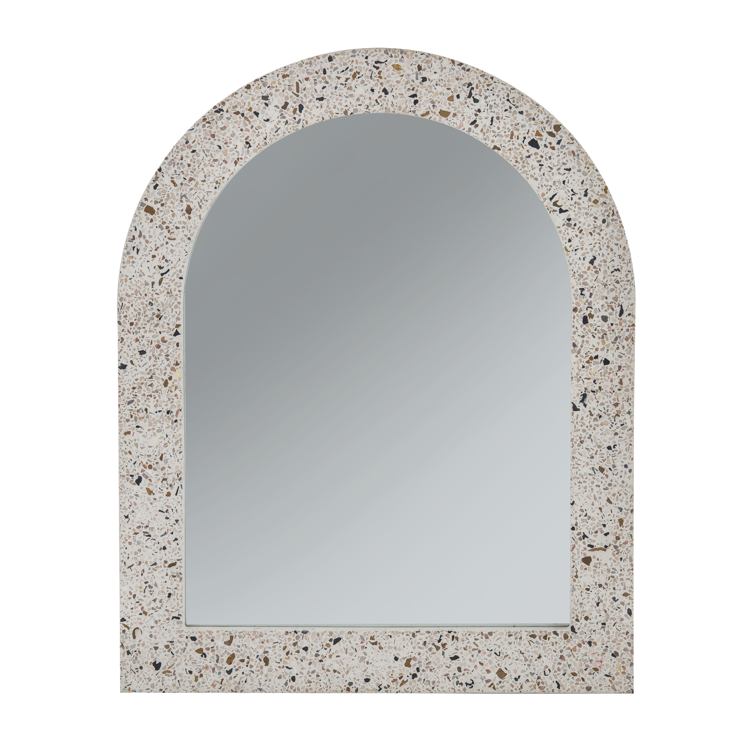 Noriel Terazzo 40x50cm Arch Mirror - Confetti