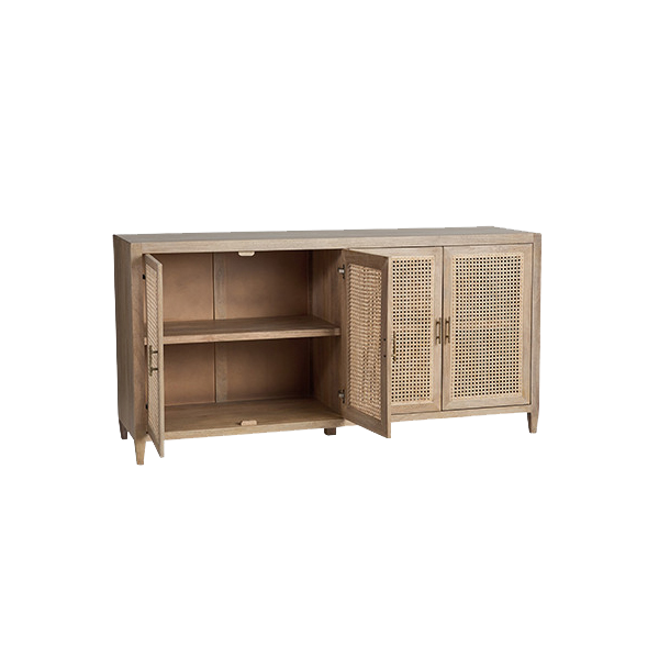 Remi Large Rattan Sideboard - Natural