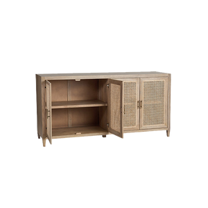 Remi Large Rattan Sideboard - Natural