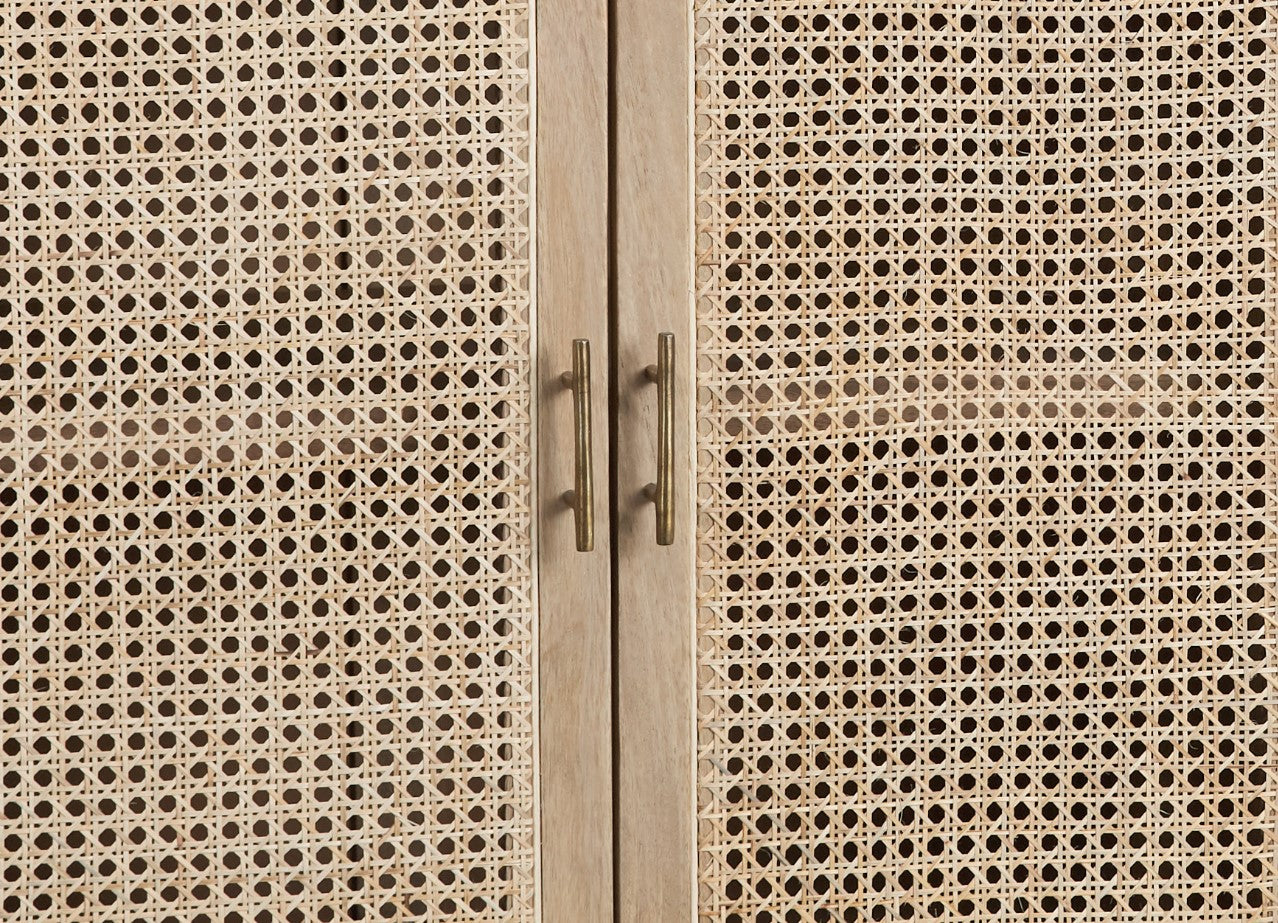 Remi Large Rattan Sideboard - Natural