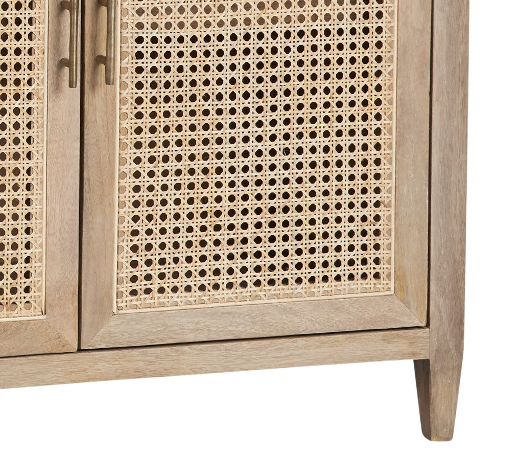 Remi Large Rattan Sideboard - Natural