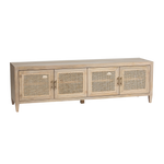 Load image into Gallery viewer, Remi Rattan TV Unit - Natural
