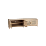 Load image into Gallery viewer, Remi Rattan TV Unit - Natural
