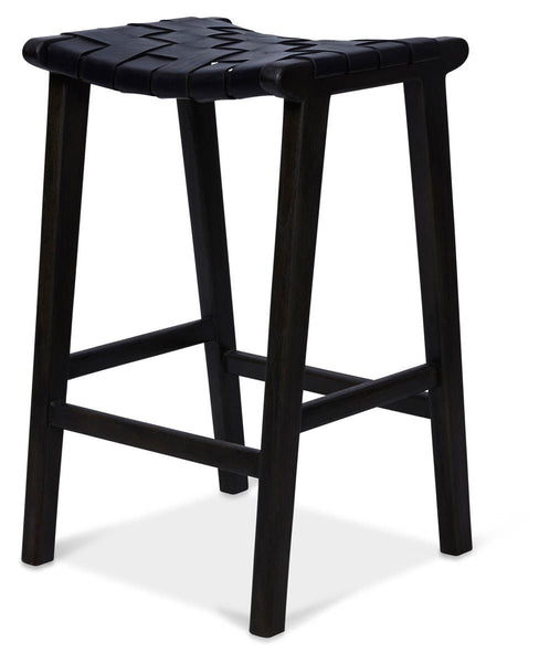 Black timber stool clearance