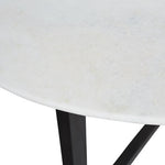 Load image into Gallery viewer, Attic Round 1.1m Marble Dining Table - Black
