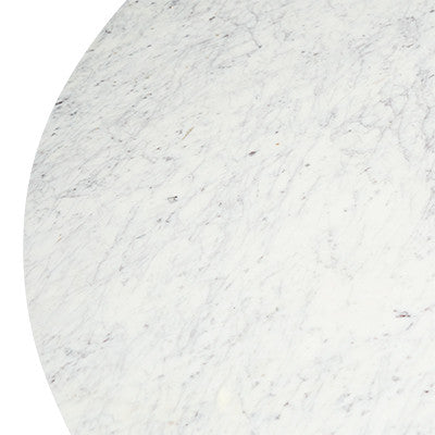 Attic Round 1.5m Marble Dining Table - Black