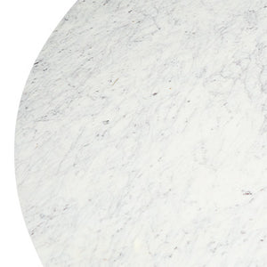 Attic Round 1.5m Marble Dining Table - Black