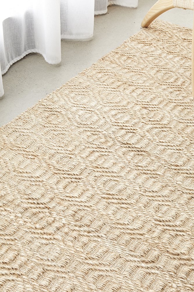Samarkand Hand Made Jute And Cotton Rug