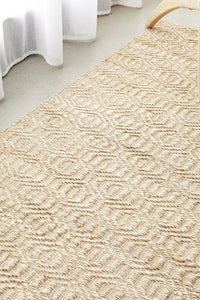 Samarkand Hand Made Jute And Cotton Rug