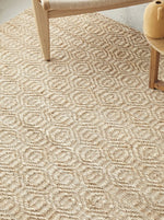 Load image into Gallery viewer, Samarkand Hand Made Jute And Cotton Rug
