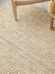 Samarkand Hand Made Jute And Cotton Rug