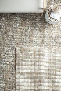 Sandra Hand Made Wool And Jute Rug - Grey