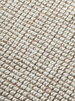 Load image into Gallery viewer, Sandra Hand Made Wool And Jute Rug - Natural
