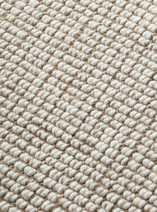 Sandra Hand Made Wool And Jute Rug - Natural
