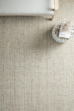 Load image into Gallery viewer, Sandra Hand Made Wool And Jute Rug - Natural
