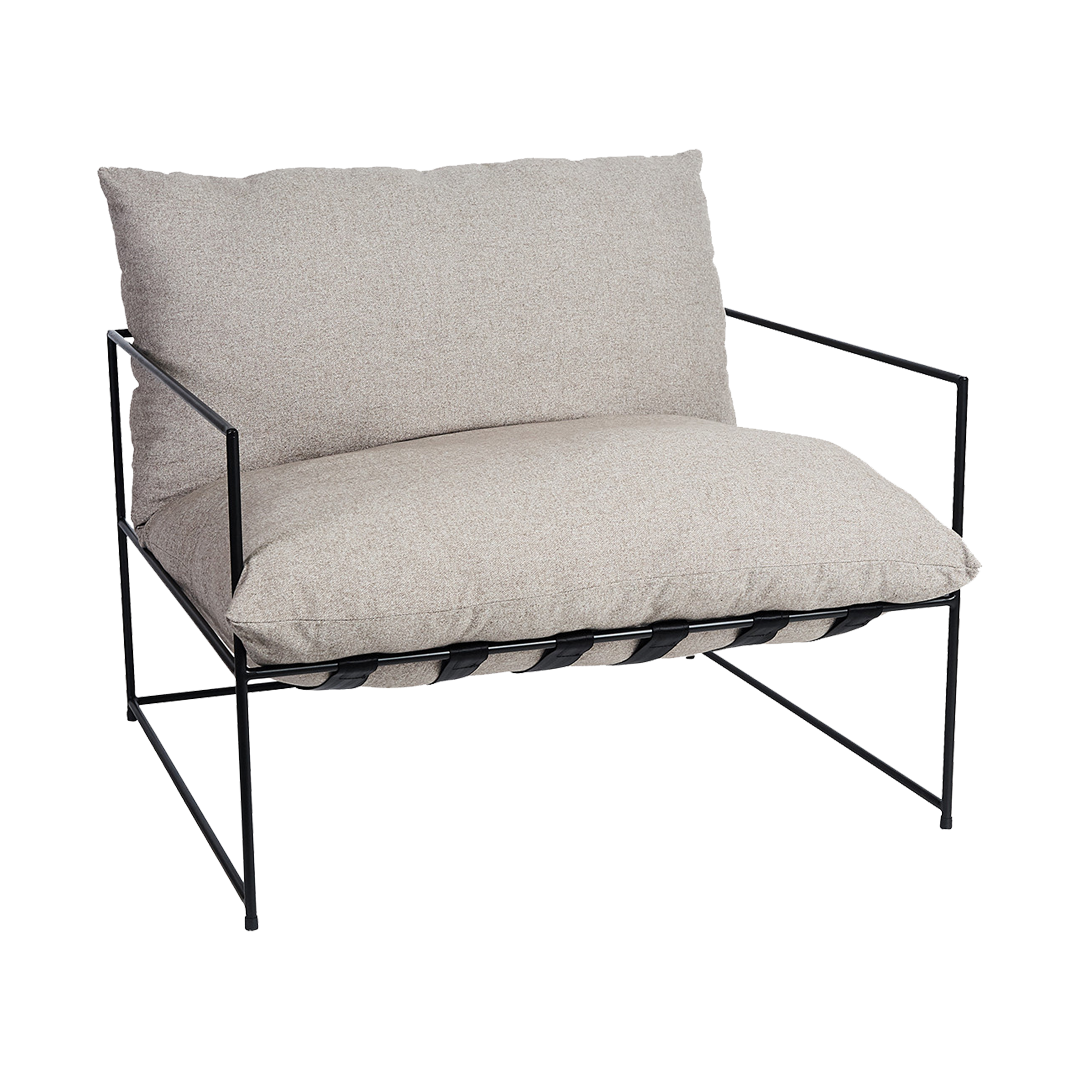 Soho Casina Large Lounge Chair - Stone