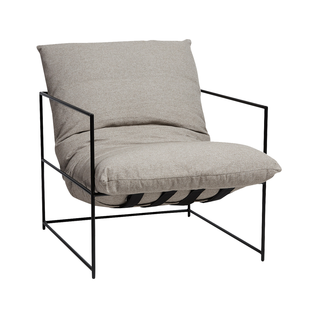 Soho Casina Small Lounge Chair - Stone