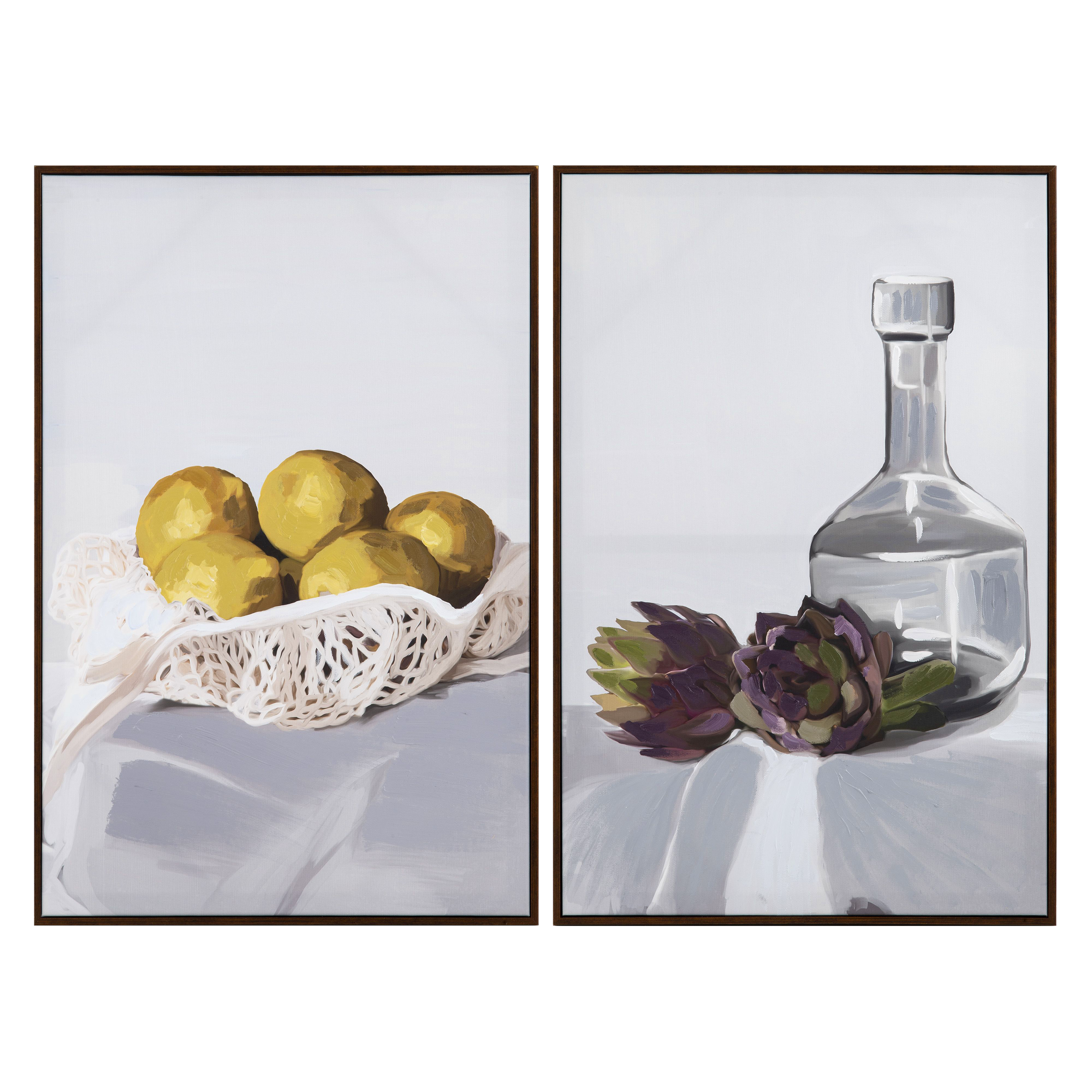 Still Life Set Of 2 Wall Art
