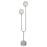 Load image into Gallery viewer, Tivoli Terrazzo Metal Floor Lamp - Brass
