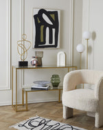 Load image into Gallery viewer, Tivoli Terrazzo Metal Floor Lamp - Brass
