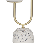 Load image into Gallery viewer, Tivoli Terrazzo Metal Table Lamp - Brass
