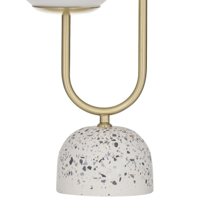 Tivoli Terrazzo Metal Table Lamp - Brass