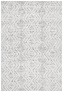 Trevi Hand Made Wool Rug - Grey