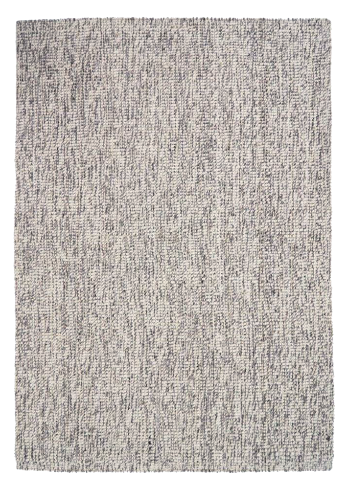 Usui Hand Made Wool And Jute Rug - Grey