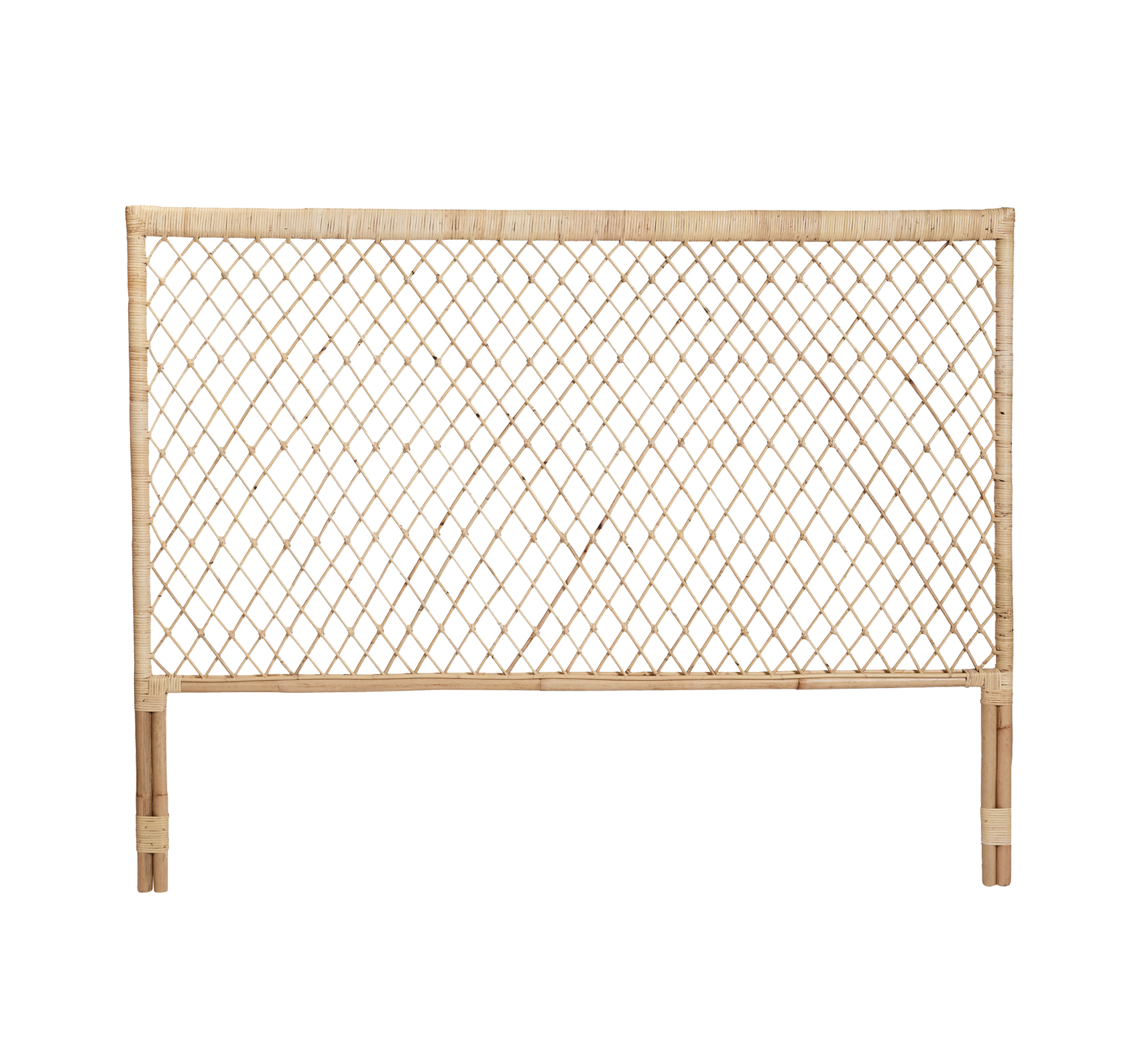 Vine Rattan Bedhead - Natural