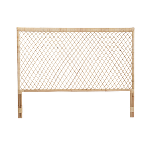 Vine Rattan Bedhead - Natural