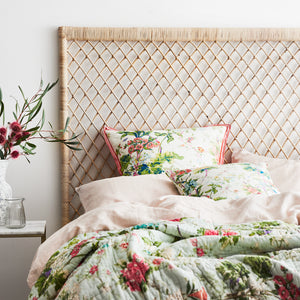 Vine Rattan Bedhead - Natural