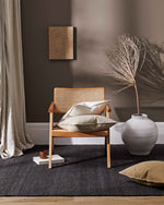 Load image into Gallery viewer, Weave Alberto Boucle Fabric 50cm Cushion - Ivory

