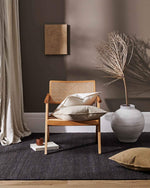 Load image into Gallery viewer, Weave Alberto Boucle Fabric 50cm Cushion - Nougat
