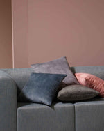 Load image into Gallery viewer, Weave Ava Velvet Fabric 50cm Cushion - Atlantic
