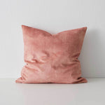 Load image into Gallery viewer, Weave Ava Velvet Fabric 50cm Cushion - Blossom
