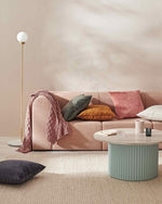 Load image into Gallery viewer, Weave Ava Velvet Fabric 50cm Cushion - Blossom
