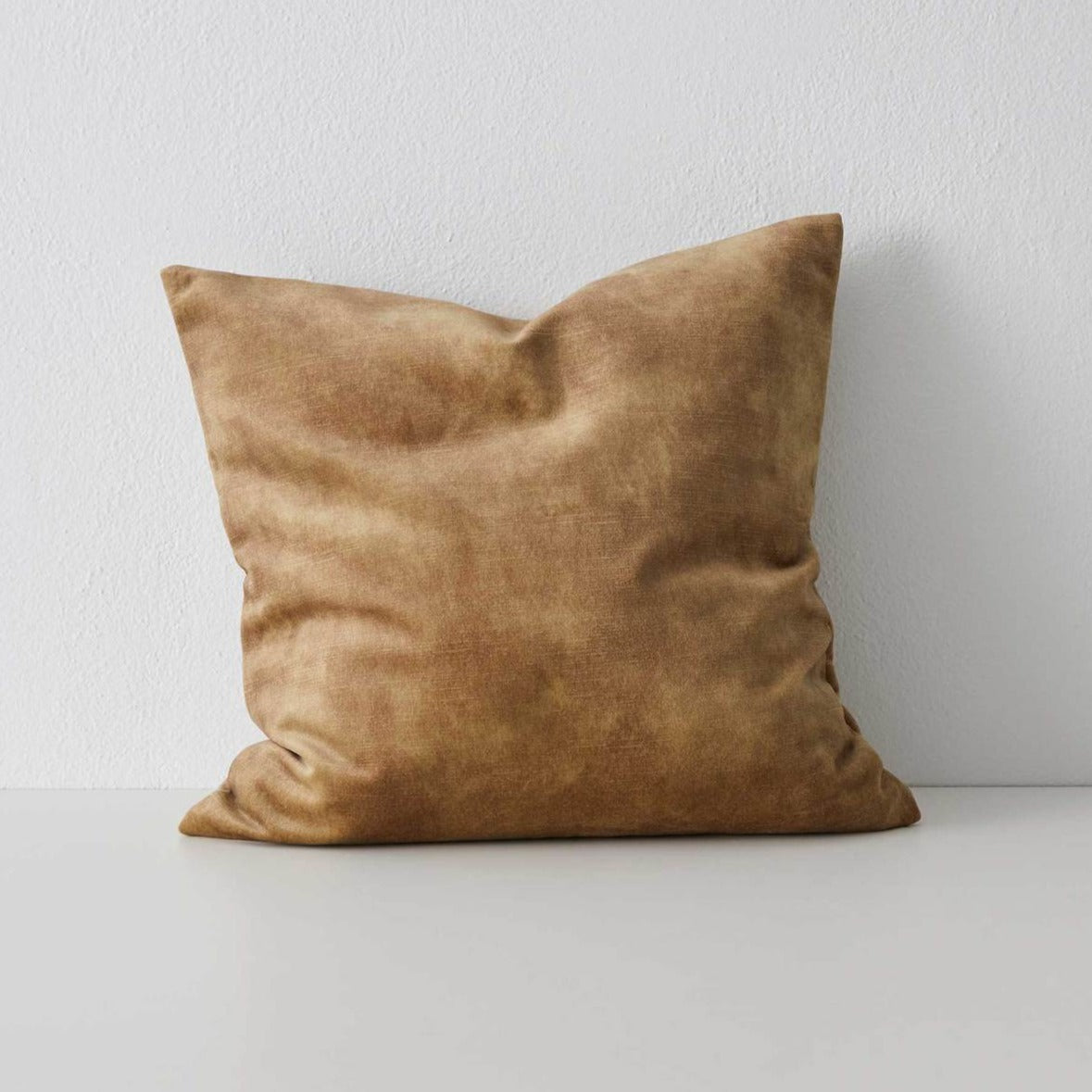 Weave Ava Velvet Fabric 50cm Cushion - Burnish
