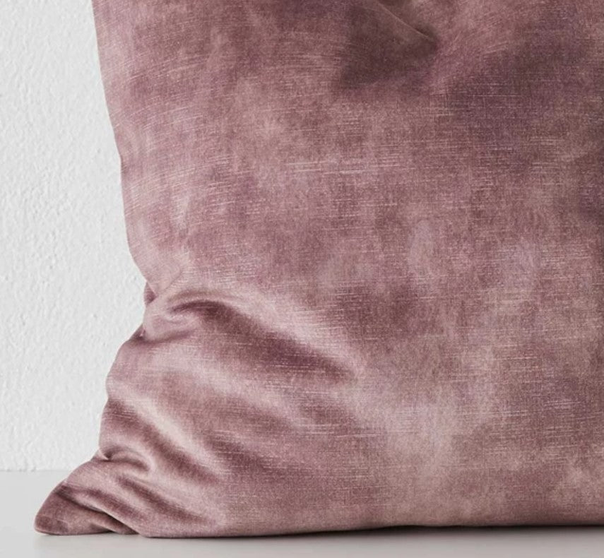 Weave Ava Velvet Fabric 50cm Cushion - Dusk