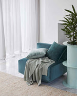 Load image into Gallery viewer, Weave Ava Velvet Fabric 50cm Cushion - Emerald
