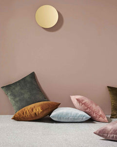 Weave Ava Velvet Fabric 50cm Cushion - Jade